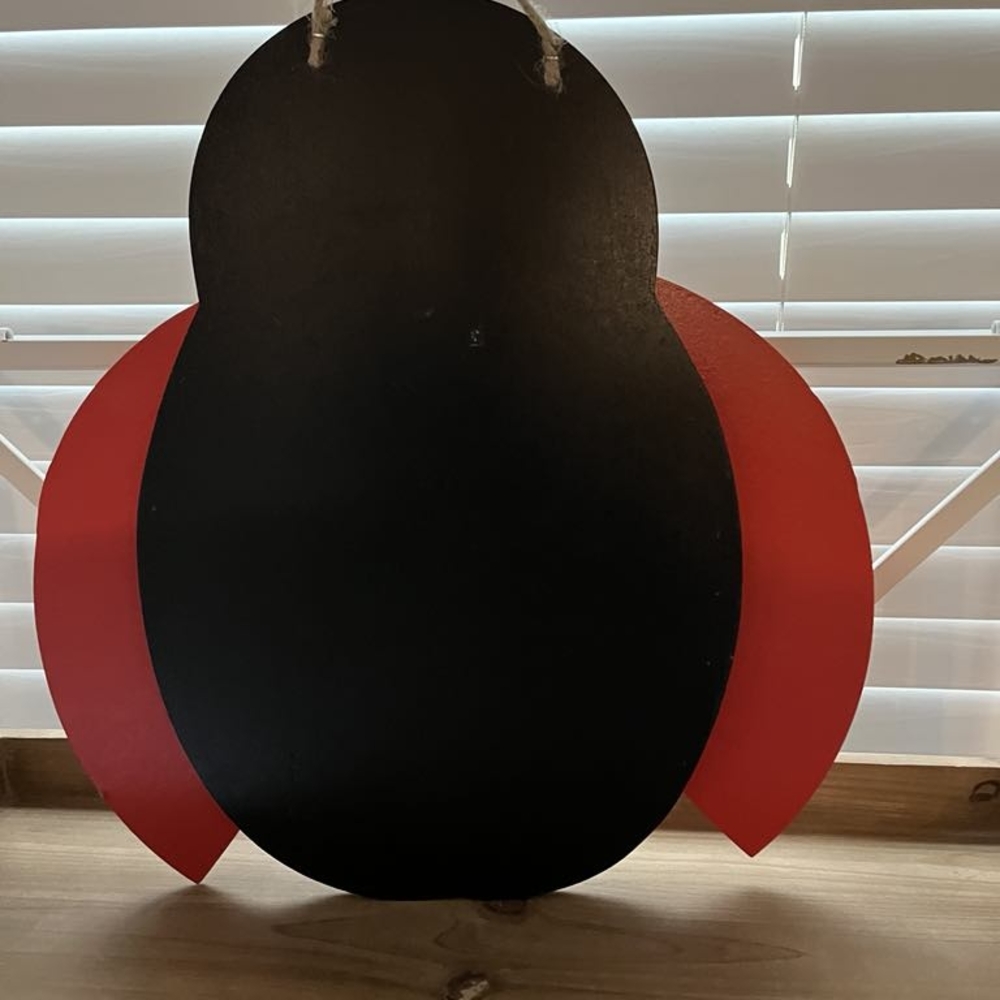 Red Ladybug Wall Decor - Picture 2 of 2